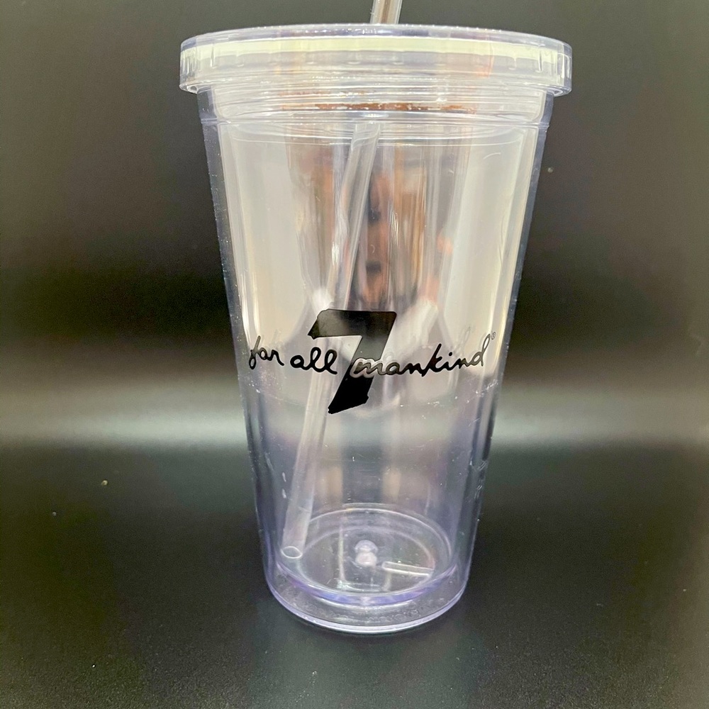 7 For All Mankind insulated plastic cup